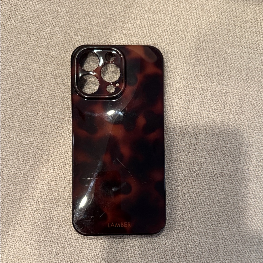 Tortoise Shell Phone Case - iPhone 15 pro plus
